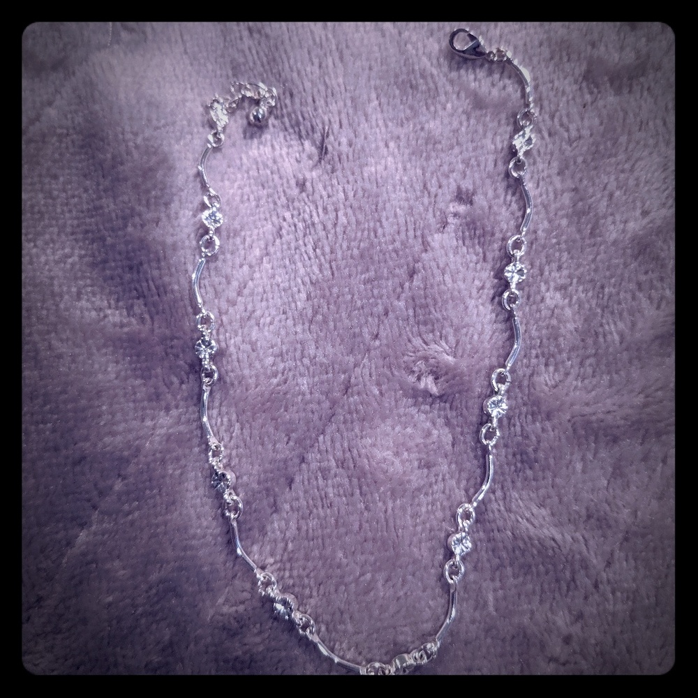 Crystal anklet